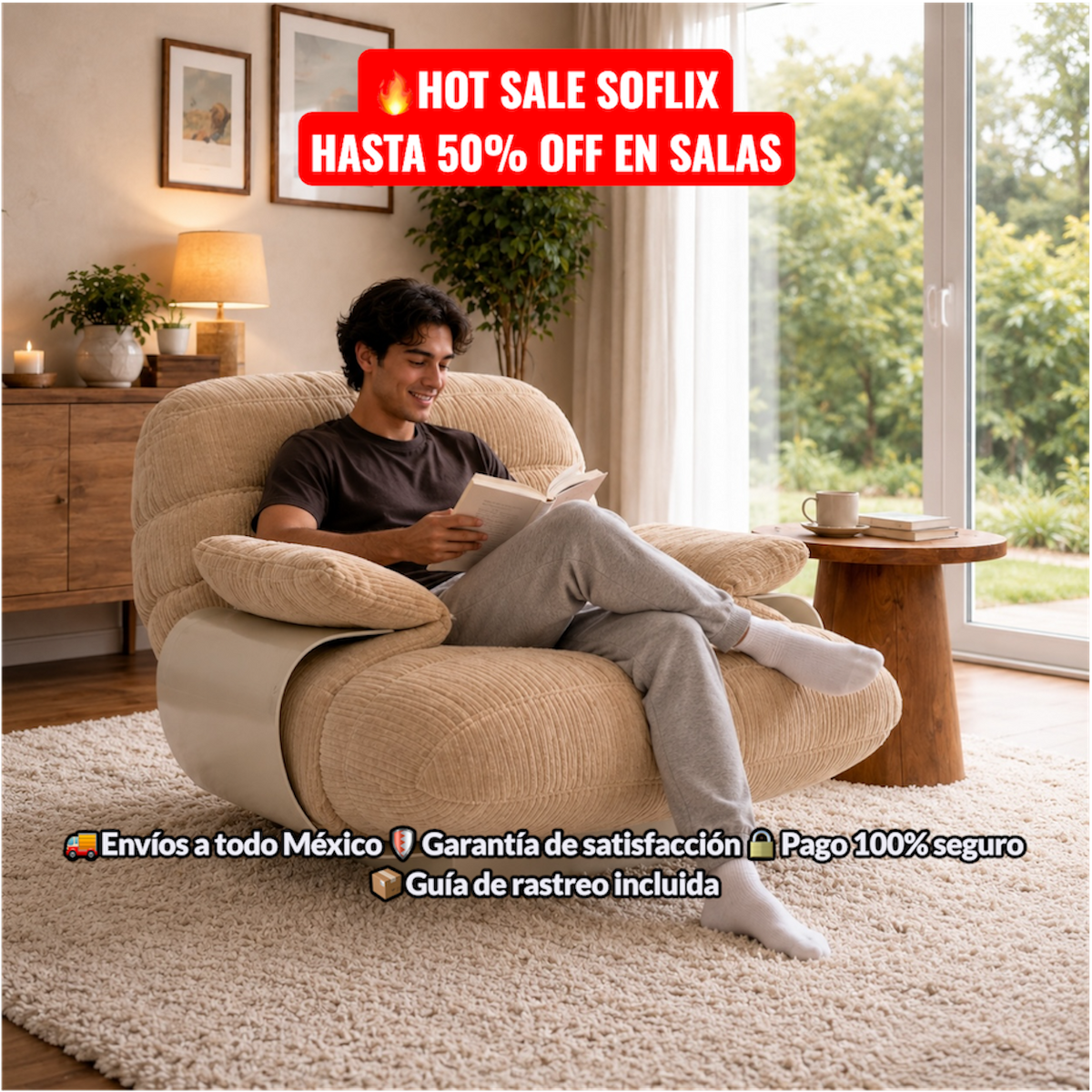 SOFLIXMÉXICO® VENTURO — Donde el diseño italiano se convierte en estilo de vida.