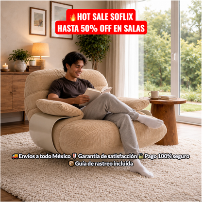 SOFLIXMÉXICO® VENTURO — Donde el diseño italiano se convierte en estilo de vida.
