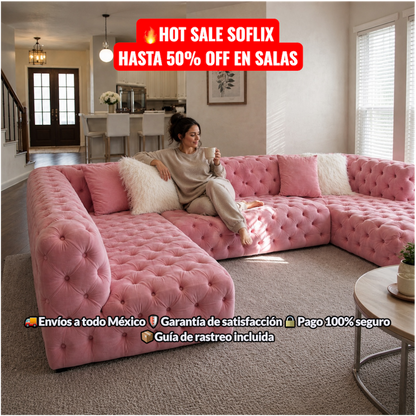 SOFLIXMÉXICO® ÉLARA — Enamórate de tu sala otra vez.