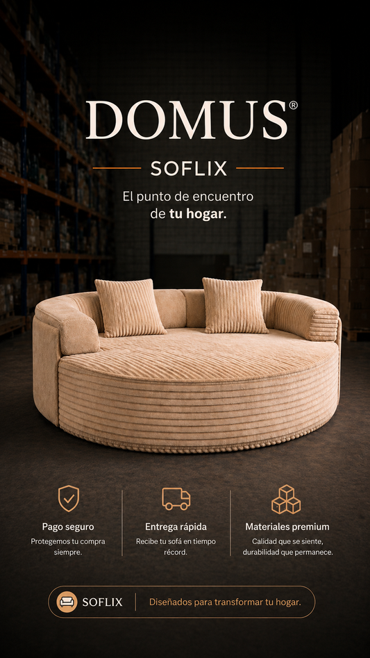 SOFLIXMEXICO® DOMUS — El punto de encuentro de tu hogar.