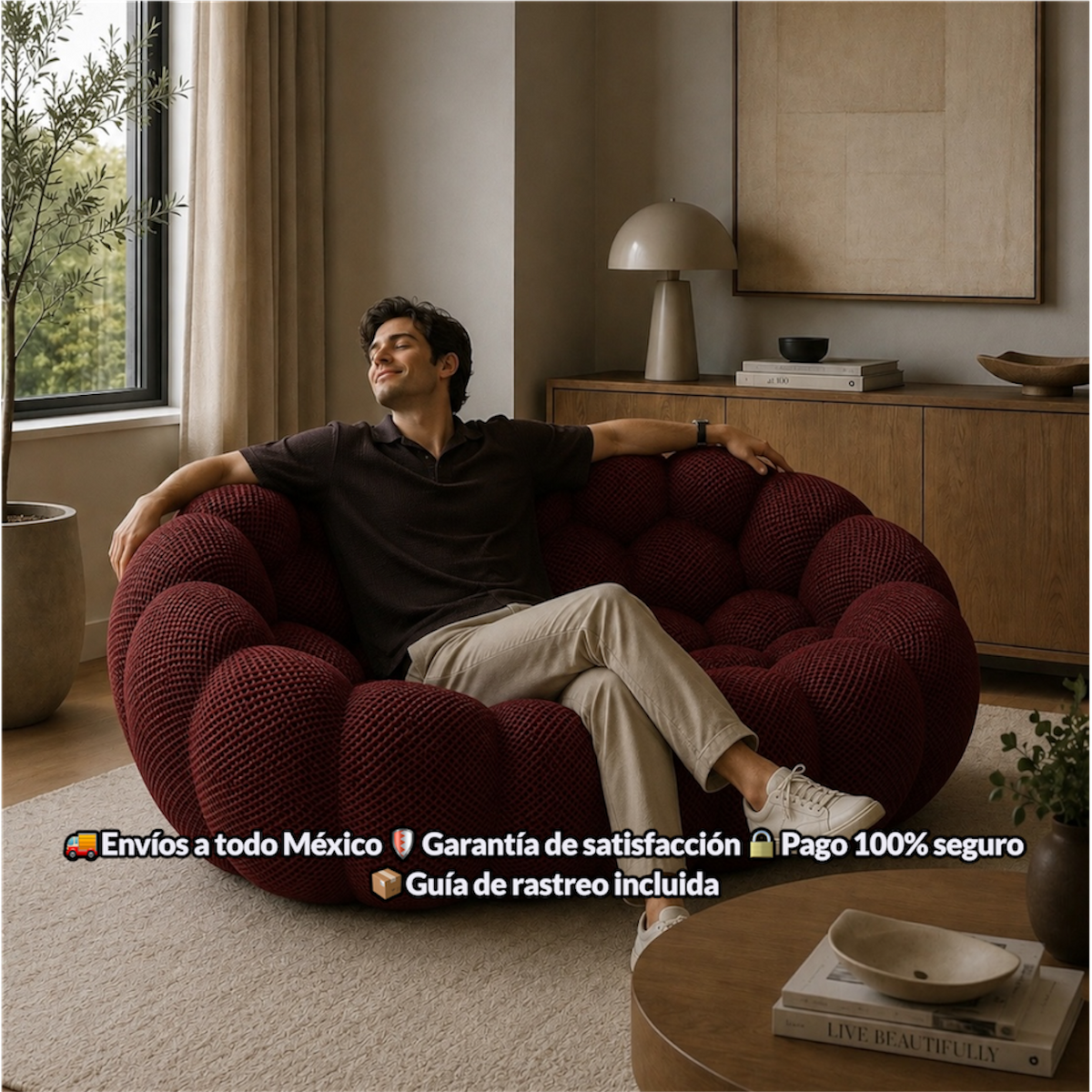 SOFLIXMÉXICO® BUBBLE — Creado para destacar en cualquier hogar.