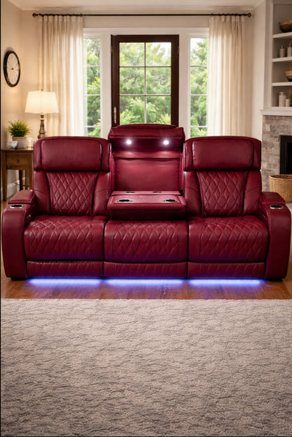 SOFLIX MÉXICO® MONTECARLO — El sofá que convierte tu sala en cine premium desde el primer día.