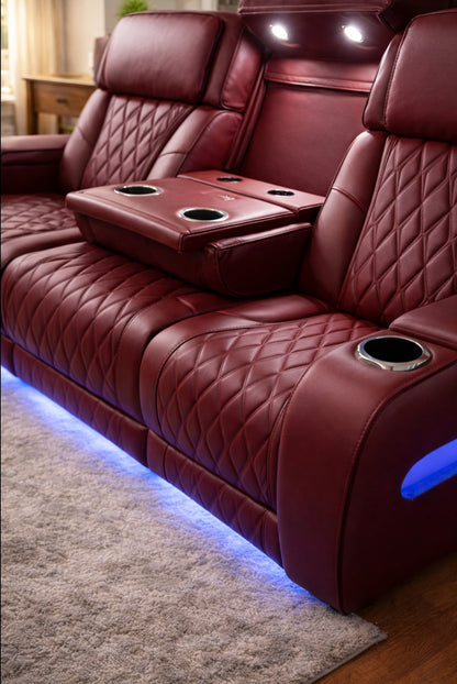 SOFLIX MÉXICO® MONTECARLO — El sofá que convierte tu sala en cine premium desde el primer día.