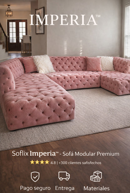 SOFLIXMÉXICO® ÉLARA — Enamórate de tu sala otra vez.